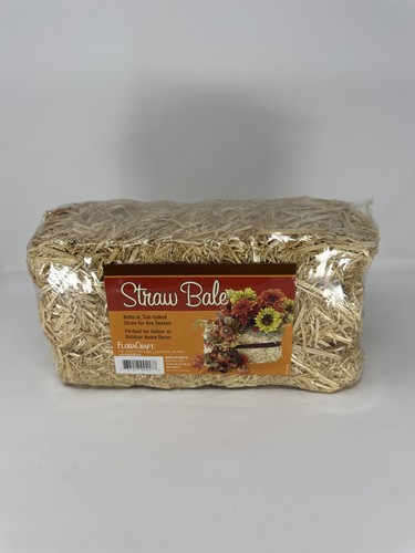 Floracraft natural straw bale - floracraft,