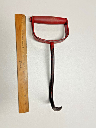 Vintage hay bale hook - bale, with