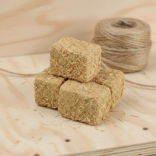 Pieces miniature hay - 4, bale