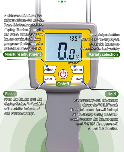 Hay bale moisture tester - hay, tester,