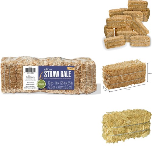 Mini decorative straw - pc,