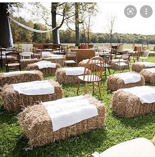 Bales party seating - 13,