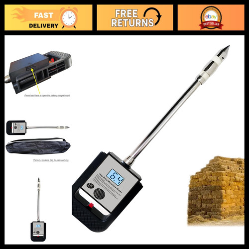 Digital portable hay moisture - hay,