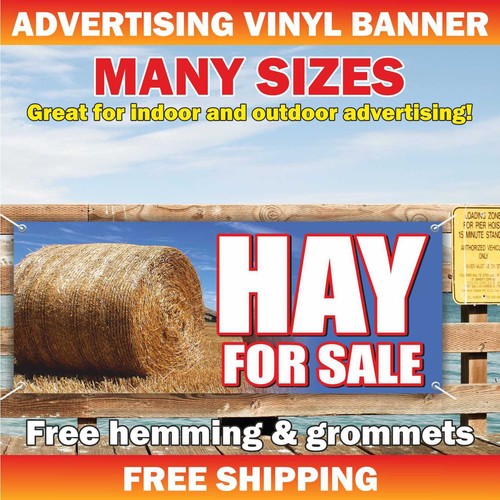 Hay for sale advertising - for,